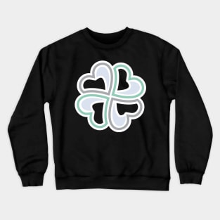 Tooth Flower circle pattern for Dental logo design. Dental care logo design. Crewneck Sweatshirt